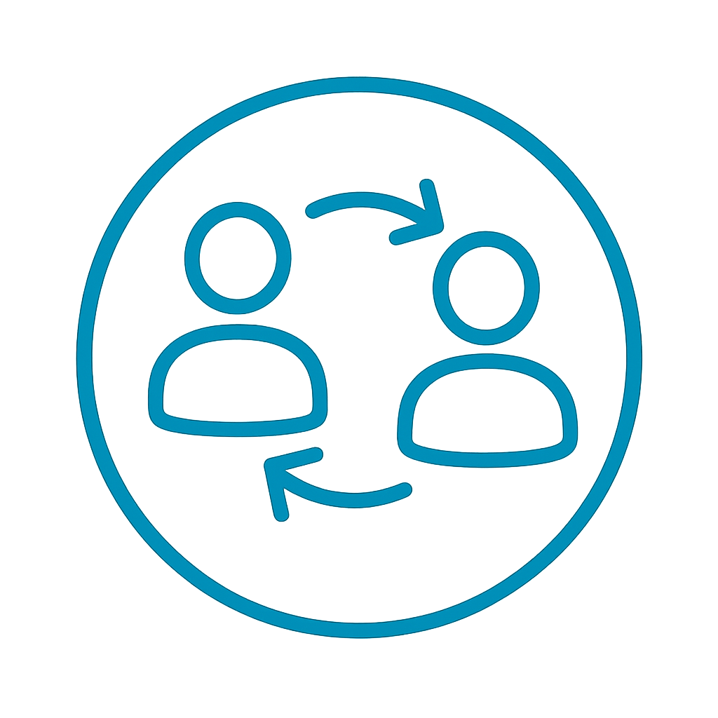 Icon Gegenseitiges Kennenlernen